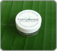 soins des levres a l'huile de coco vierge