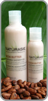 gel douche gel douche adoucissant au beurre de cacao bio de Bali